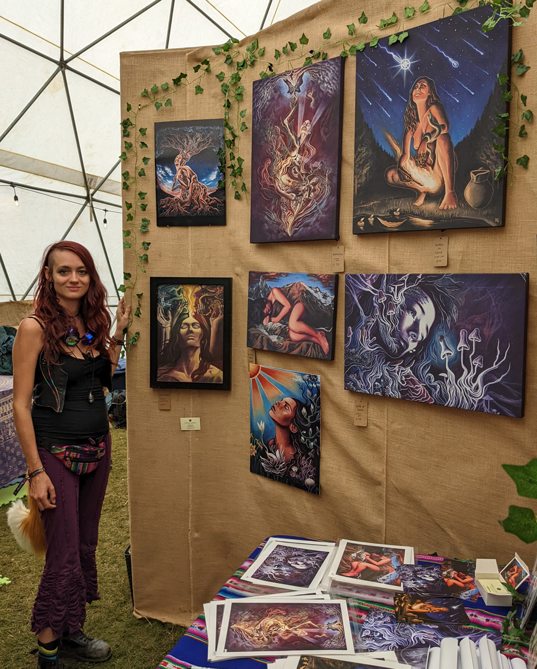 Display at Anthropos festival